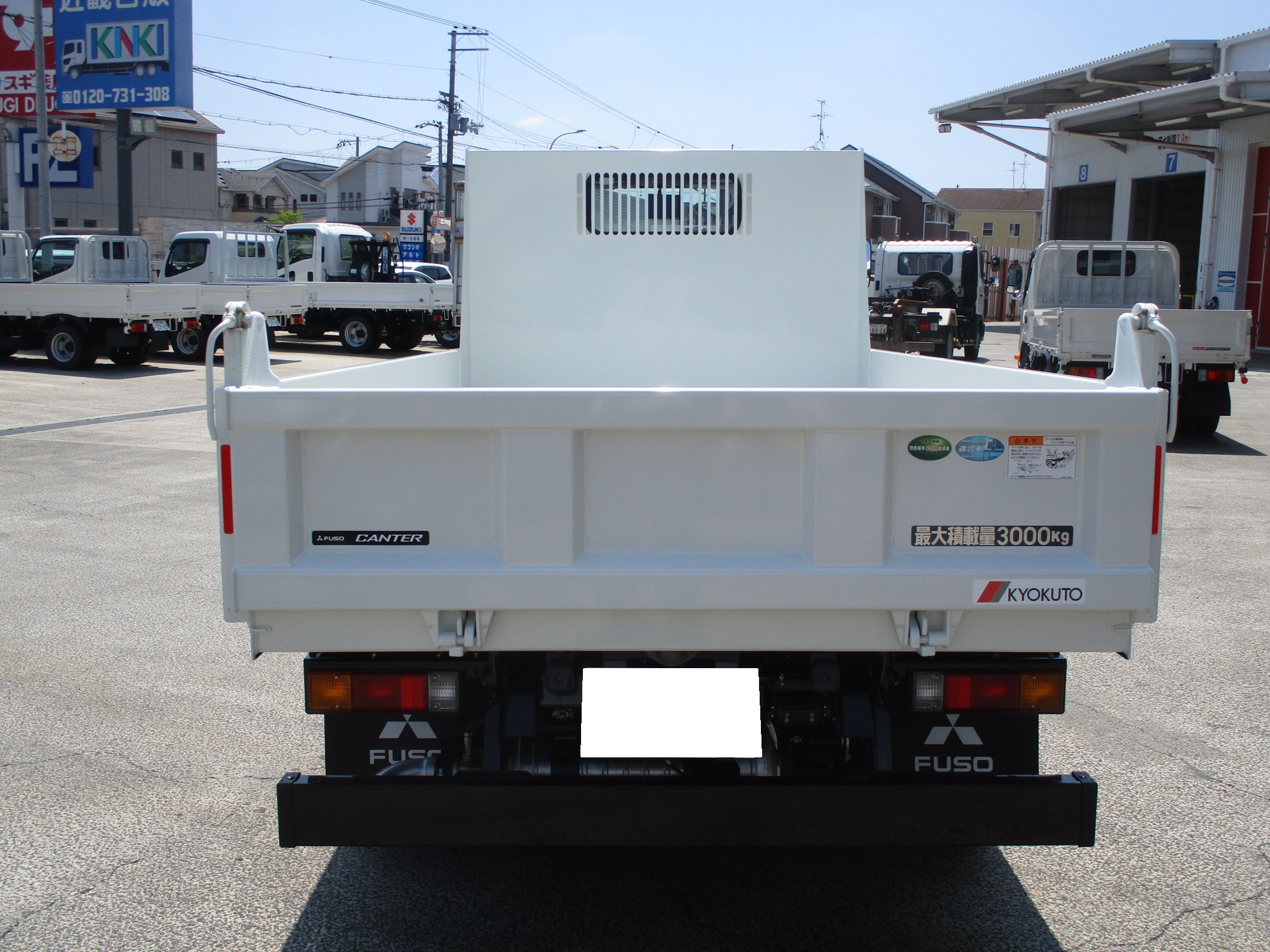 登録済み未使用車　ＮＥＷモデル　キャンター　３tダンプ